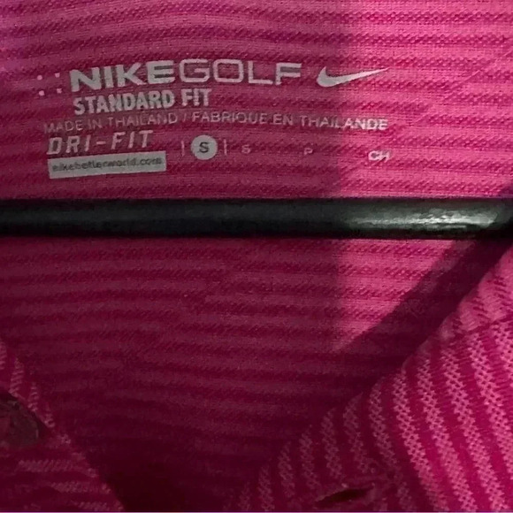Small NIKE Gold Standard Fit in Striped Pink - Picture 5 of 13